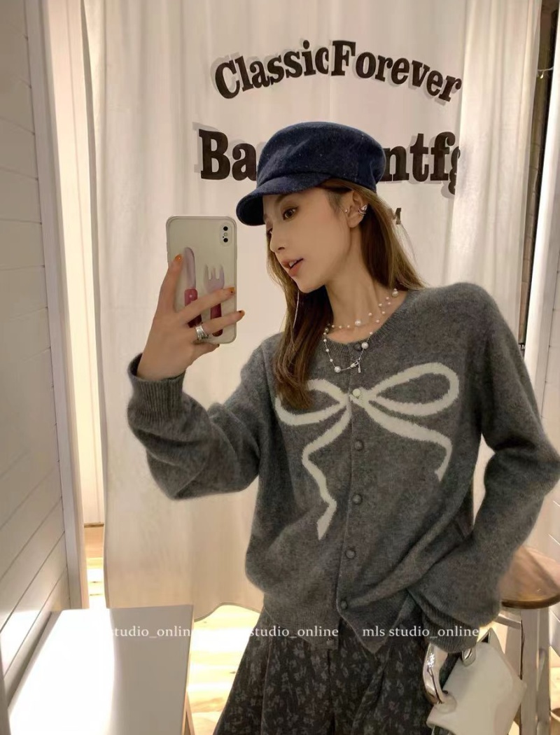 Spring Casual inside the ride sweater knitted niche cardigan