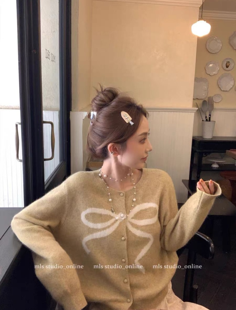 Spring Casual inside the ride sweater knitted niche cardigan