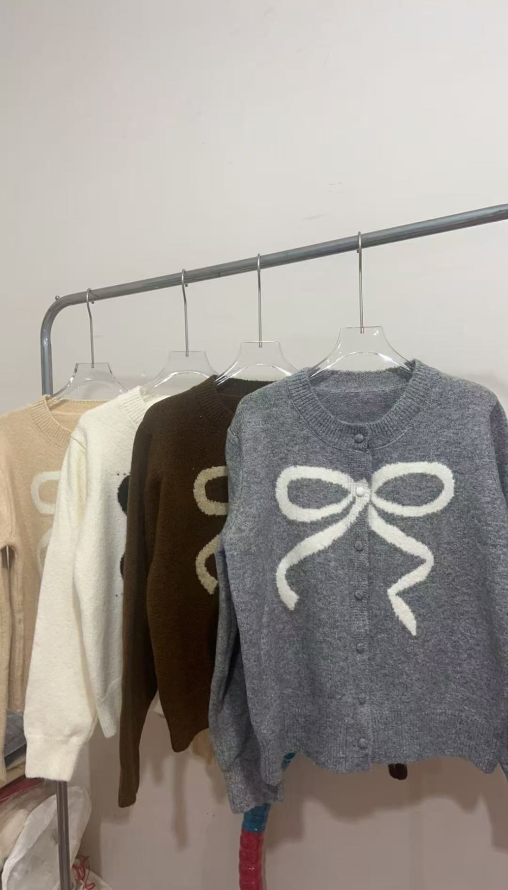 Spring Casual inside the ride sweater knitted niche cardigan