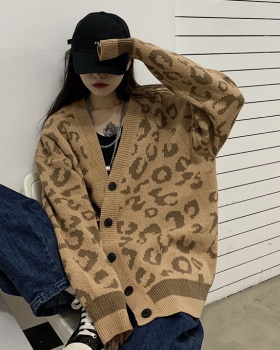 Printing autumn coat Western style cardigan for women