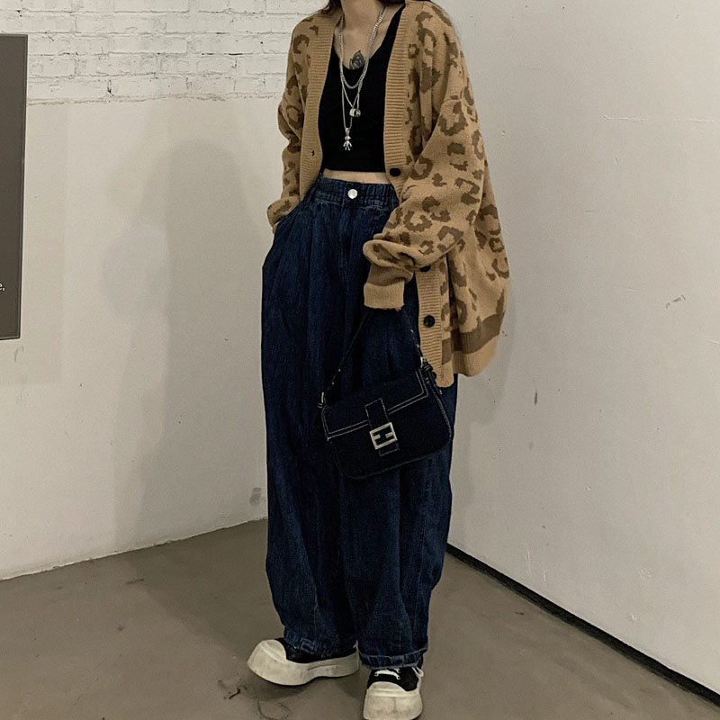 Printing autumn coat Western style cardigan for women
