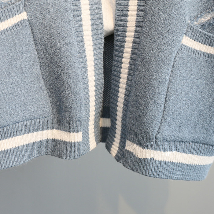 Loose knitted lazy cardigan autumn long sweater