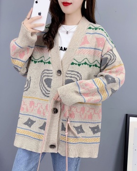 Lazy sweater spring and autumn coat for women