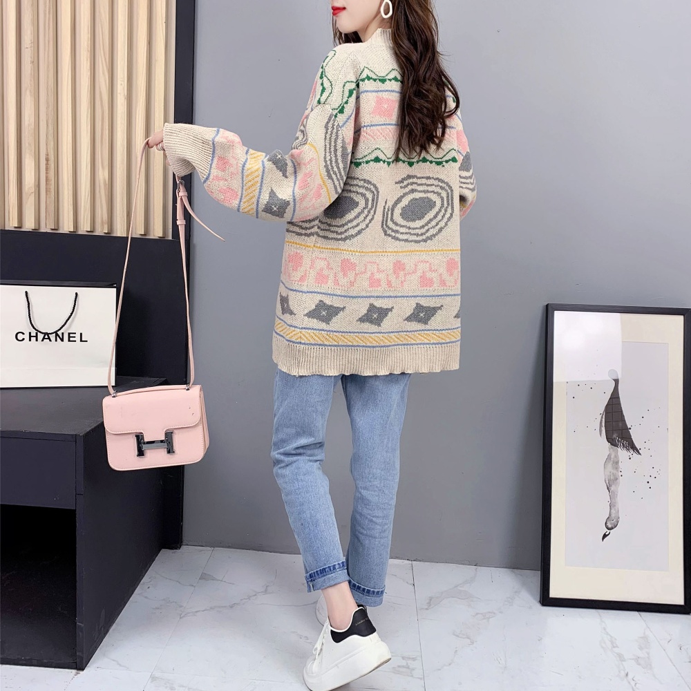 Lazy sweater spring and autumn coat for women