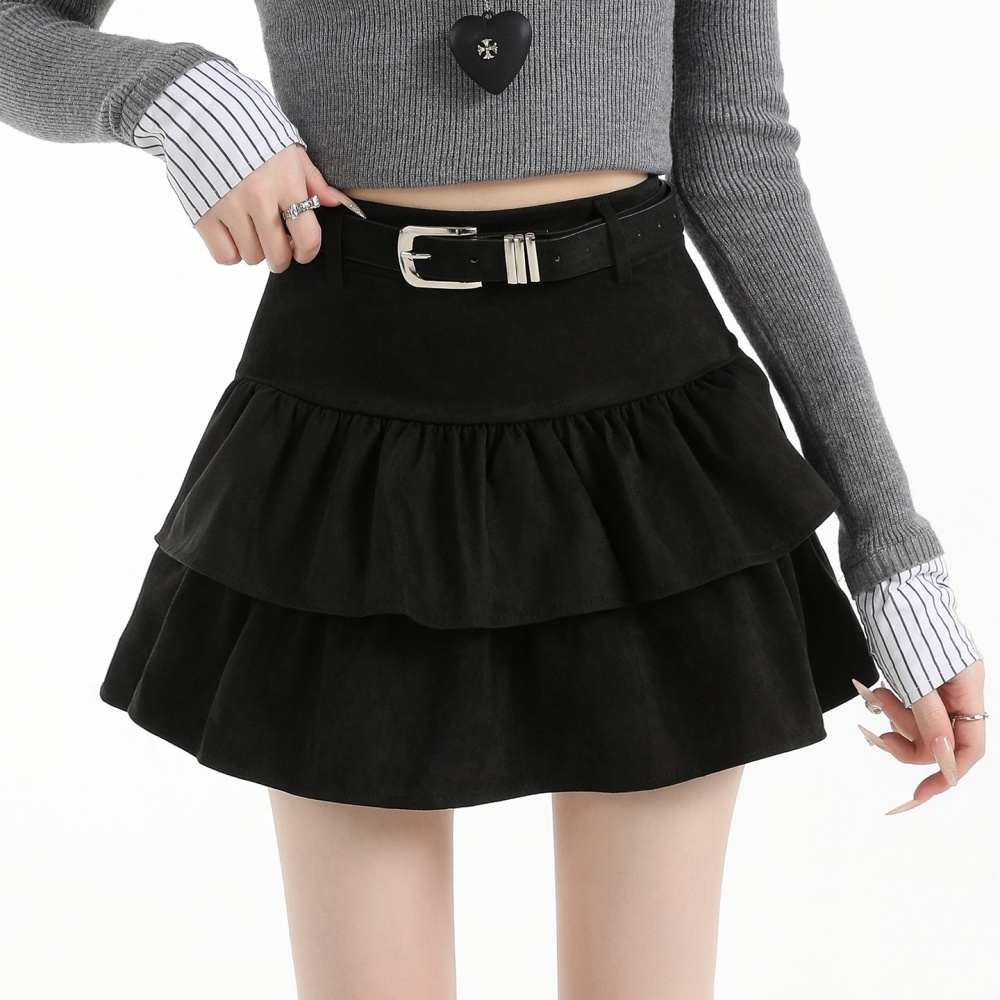 High waist skirt all-match short skirt for women