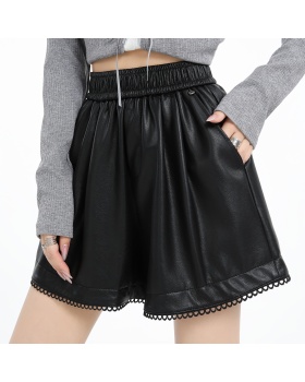 High waist shorts slim boots pants for women