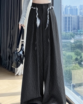 Casual business suit drape wide leg pants for women