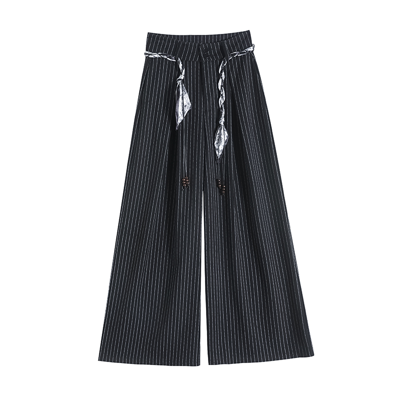 Casual business suit drape wide leg pants for women