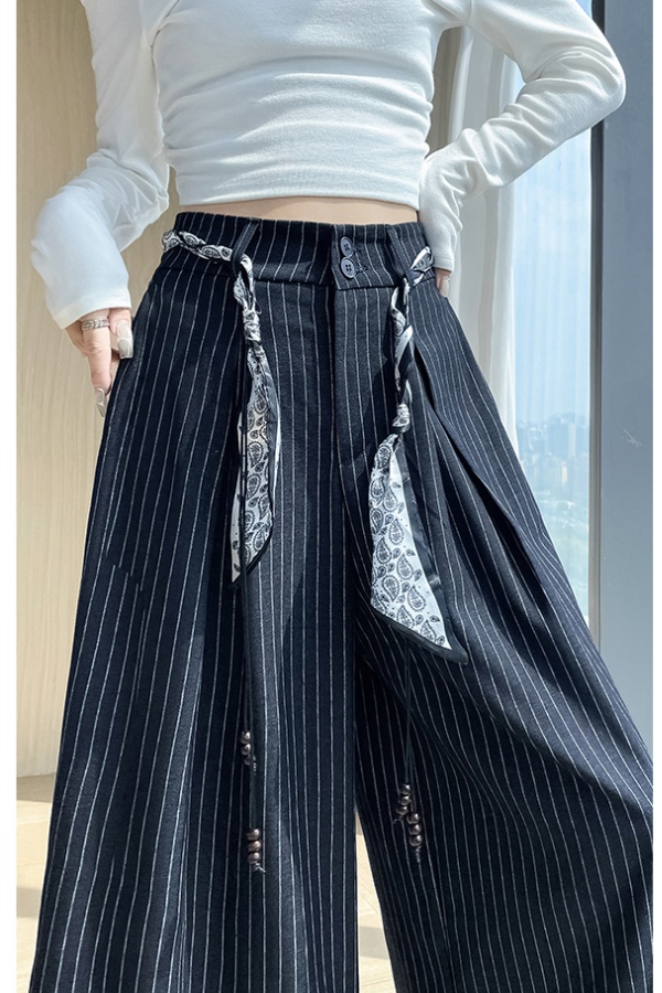 Casual business suit drape wide leg pants for women