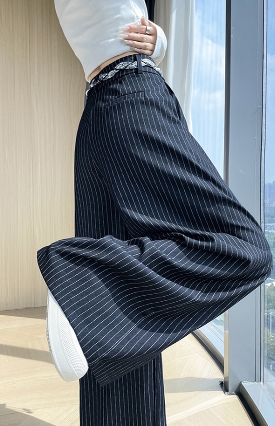 Casual business suit drape wide leg pants for women