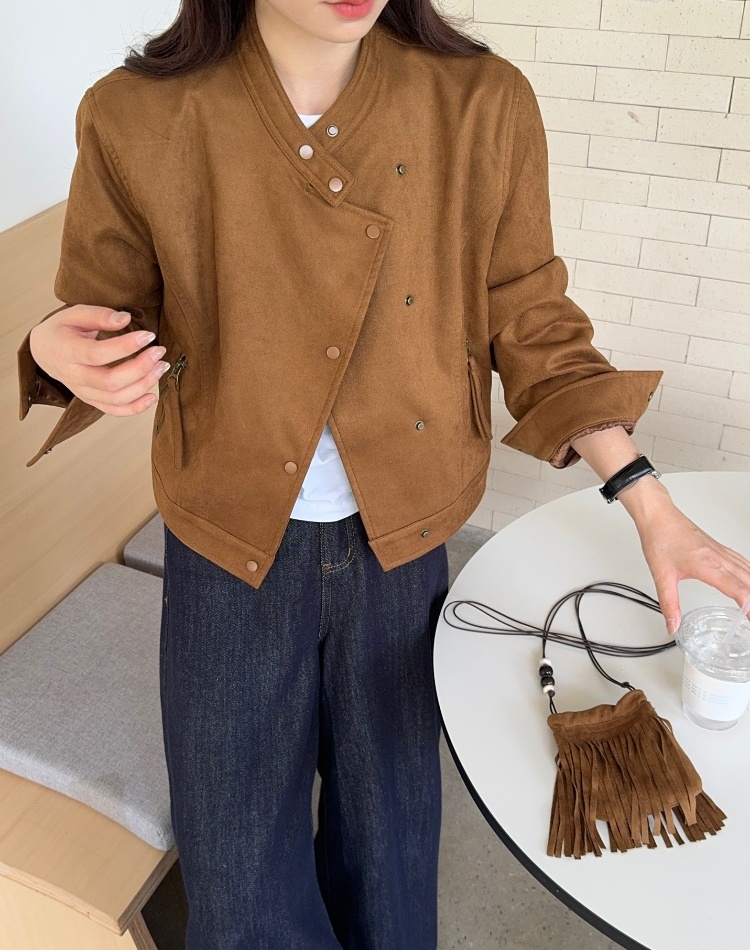 Autumn and winter retro tops for women