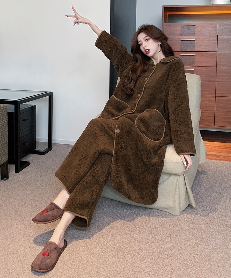 Light luxury nightgown pajamas a set for women