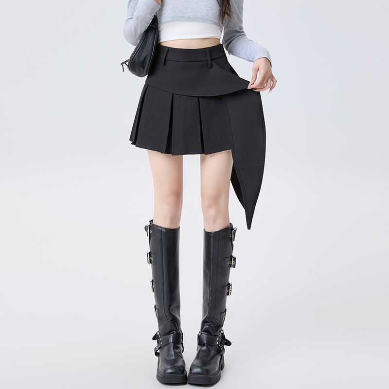 Slim short skirt irregular skirt for women