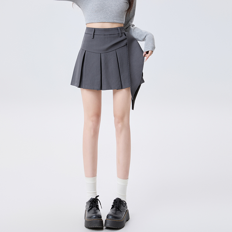 Slim short skirt irregular skirt for women