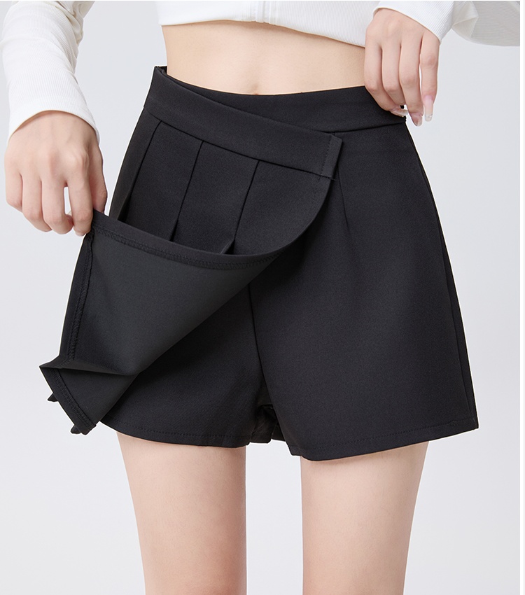 Irregular all-match short skirt autumn culottes for women