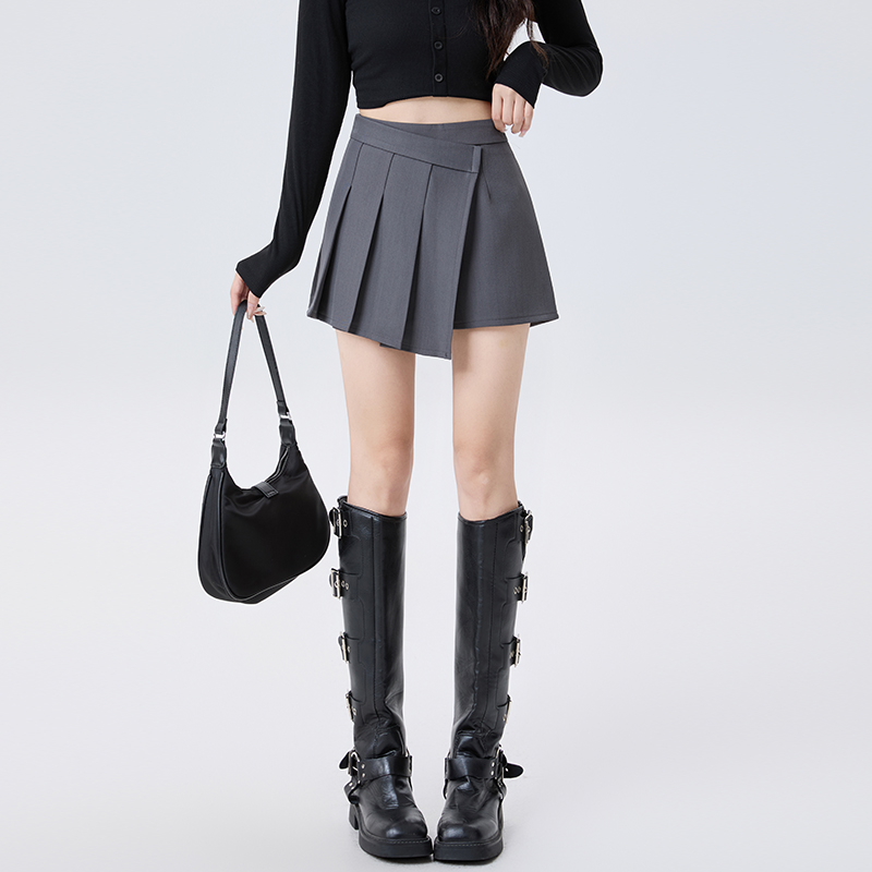Irregular all-match short skirt autumn culottes for women