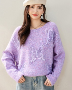 Korean style lazy loose sweater for women