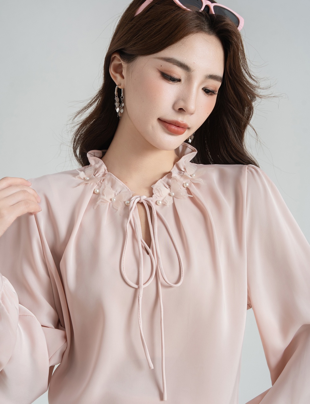 Tender profession shirt France style long sleeve tops