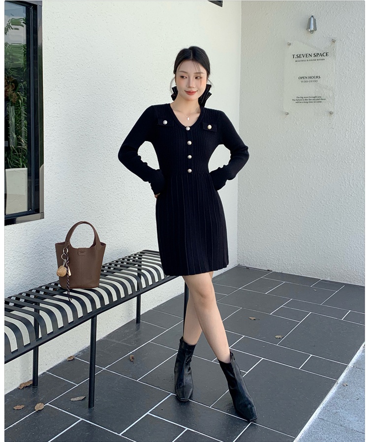Inside the ride sweater dress bottoming dress for women