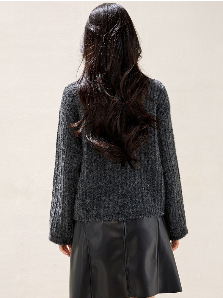 Chanelstyle temperament tops rhinestone elegant cardigan