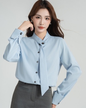 Loose unique chiffon shirt temperament France style shirt