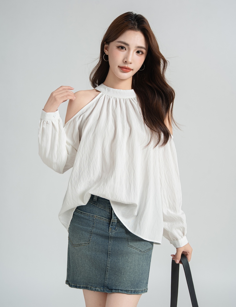 All-match autumn slim vest Casual strapless tops