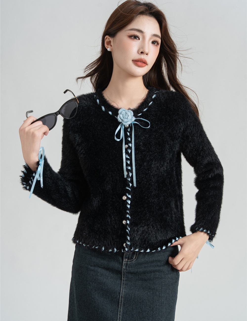 Sweet cardigan sweater for women