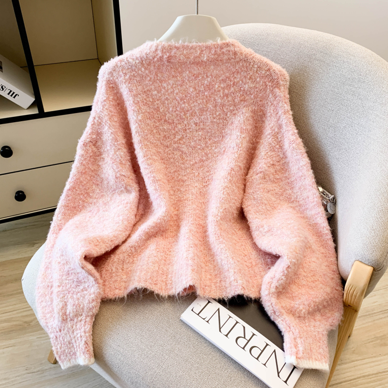 Autumn and winter coat with cubs sweater for women