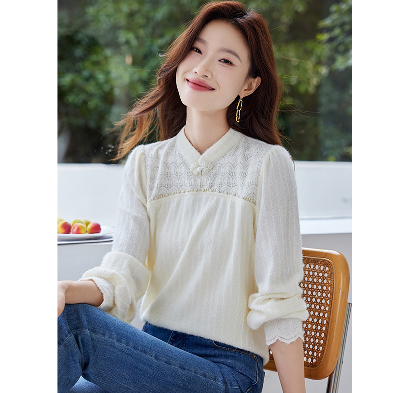 Autumn and winter bottoming shirt thick shirts for women