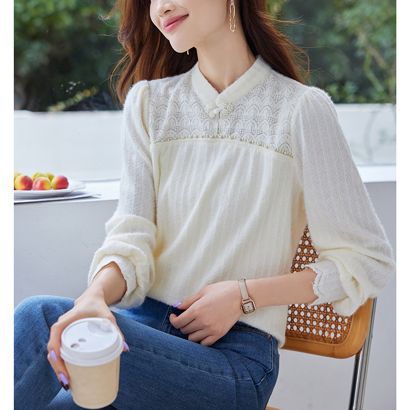 Autumn and winter bottoming shirt thick shirts for women