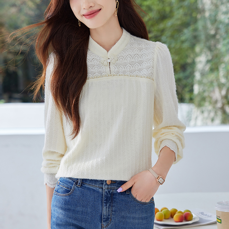 Autumn and winter bottoming shirt thick shirts for women