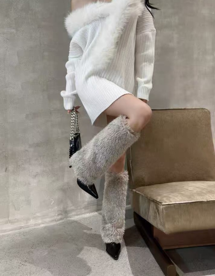 European style boots winter thigh boots for women
