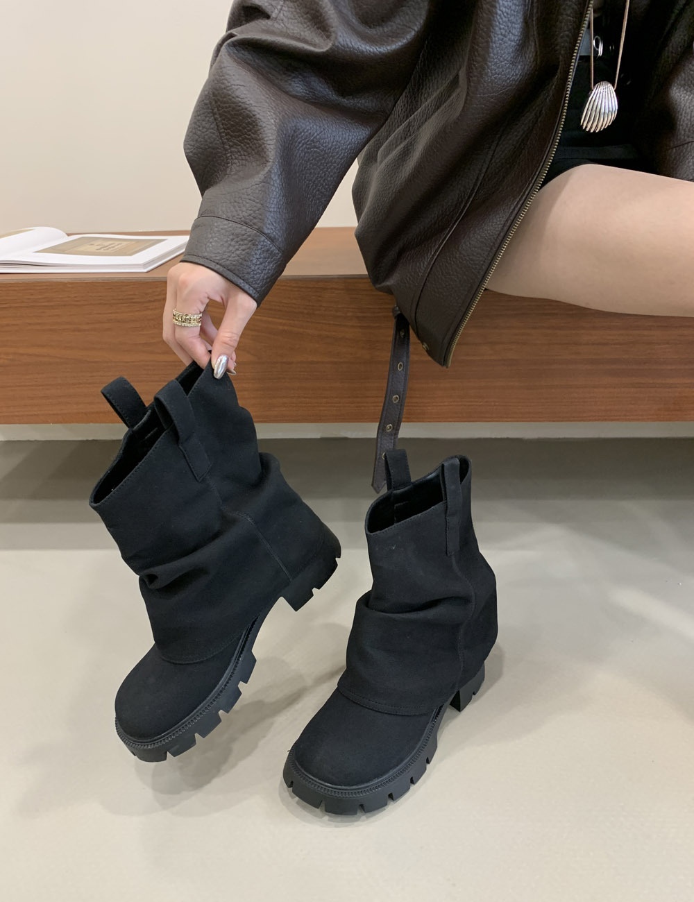 Niche short boots Korean style women's boots for women