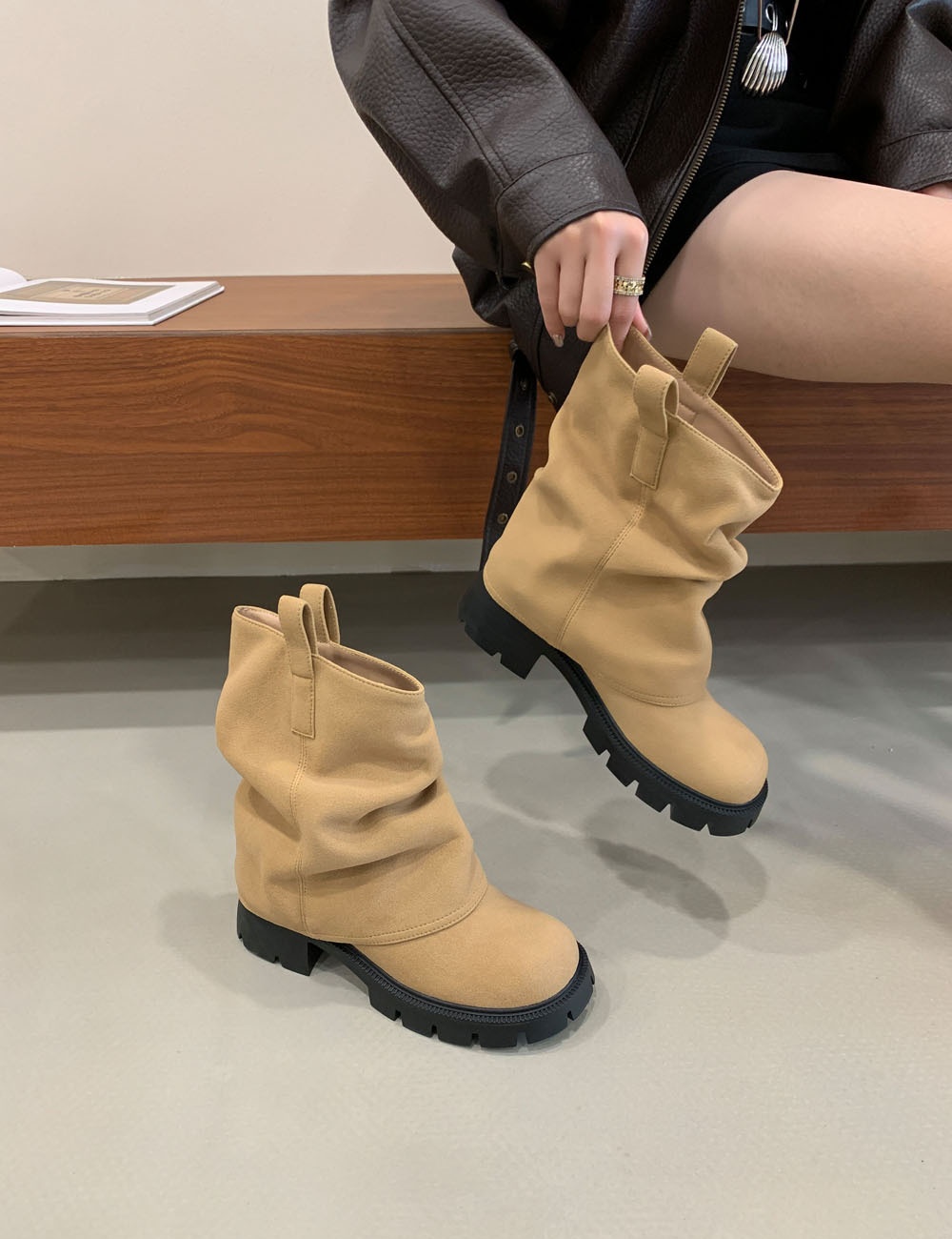 Niche short boots Korean style women's boots for women