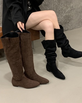 Fashion autumn and winter boots Korean style thigh boots