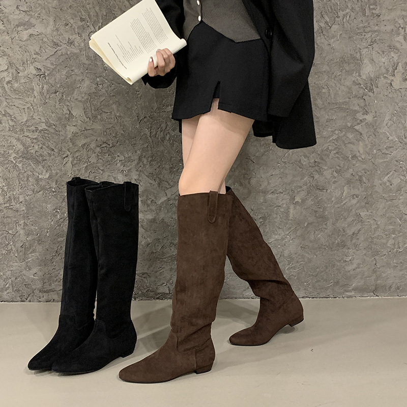 Fashion autumn and winter boots Korean style thigh boots