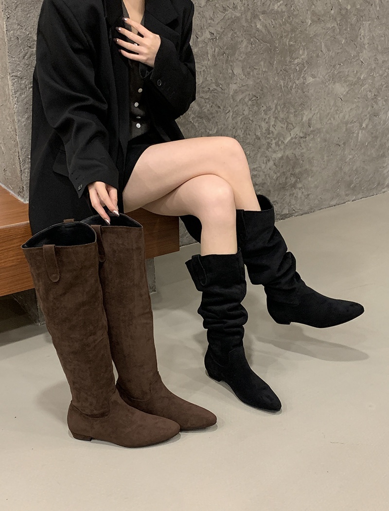 Fashion autumn and winter boots Korean style thigh boots