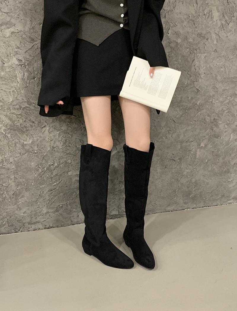 Fashion autumn and winter boots Korean style thigh boots