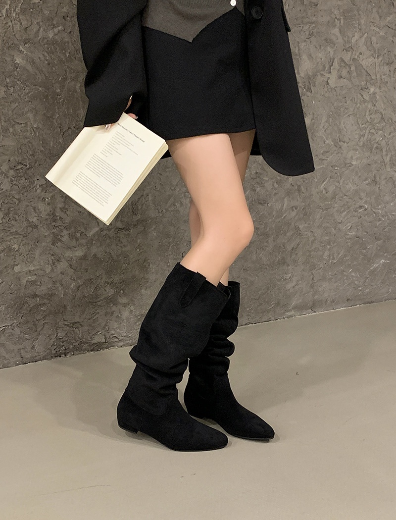 Fashion autumn and winter boots Korean style thigh boots