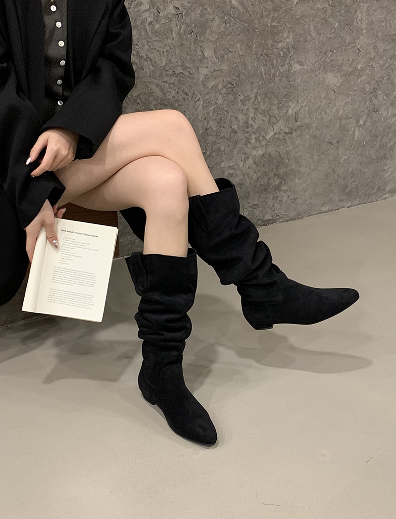 Fashion autumn and winter boots Korean style thigh boots