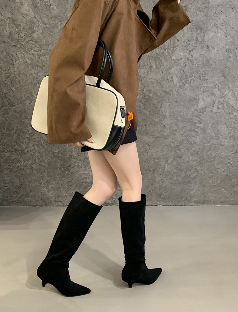 High-heeled boots commuting thigh boots for women