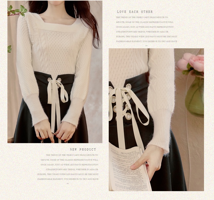 Casual dress long skirt 2pcs set for women