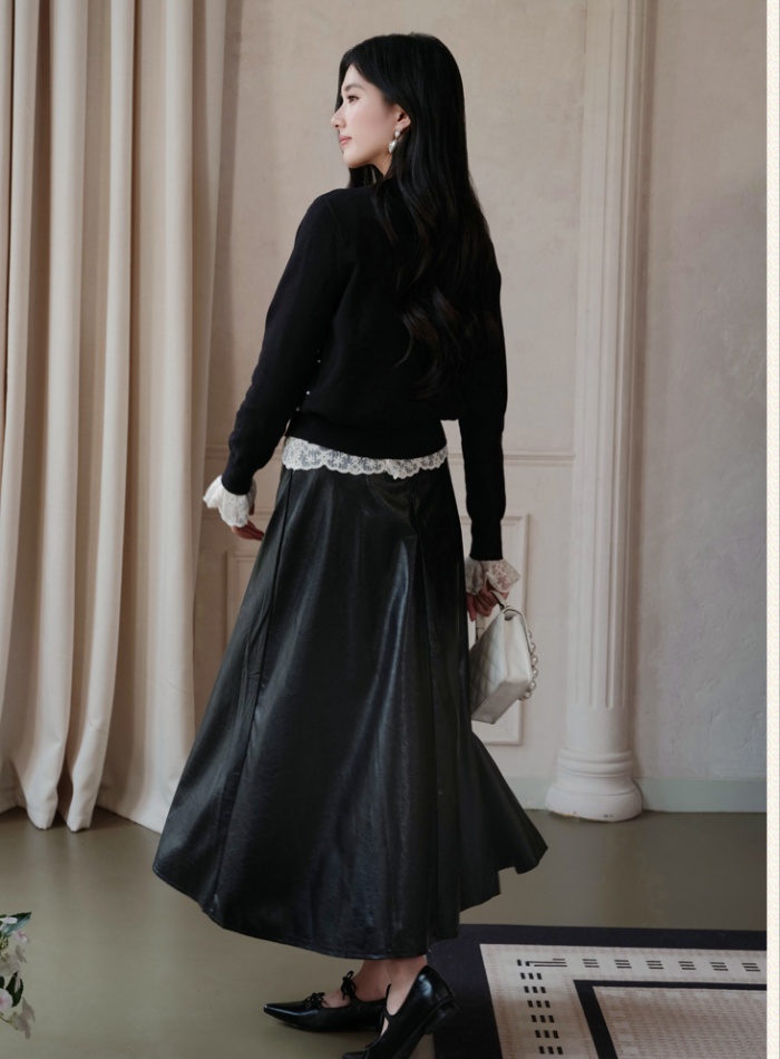 Outside the ride sweater coat 3pcs set