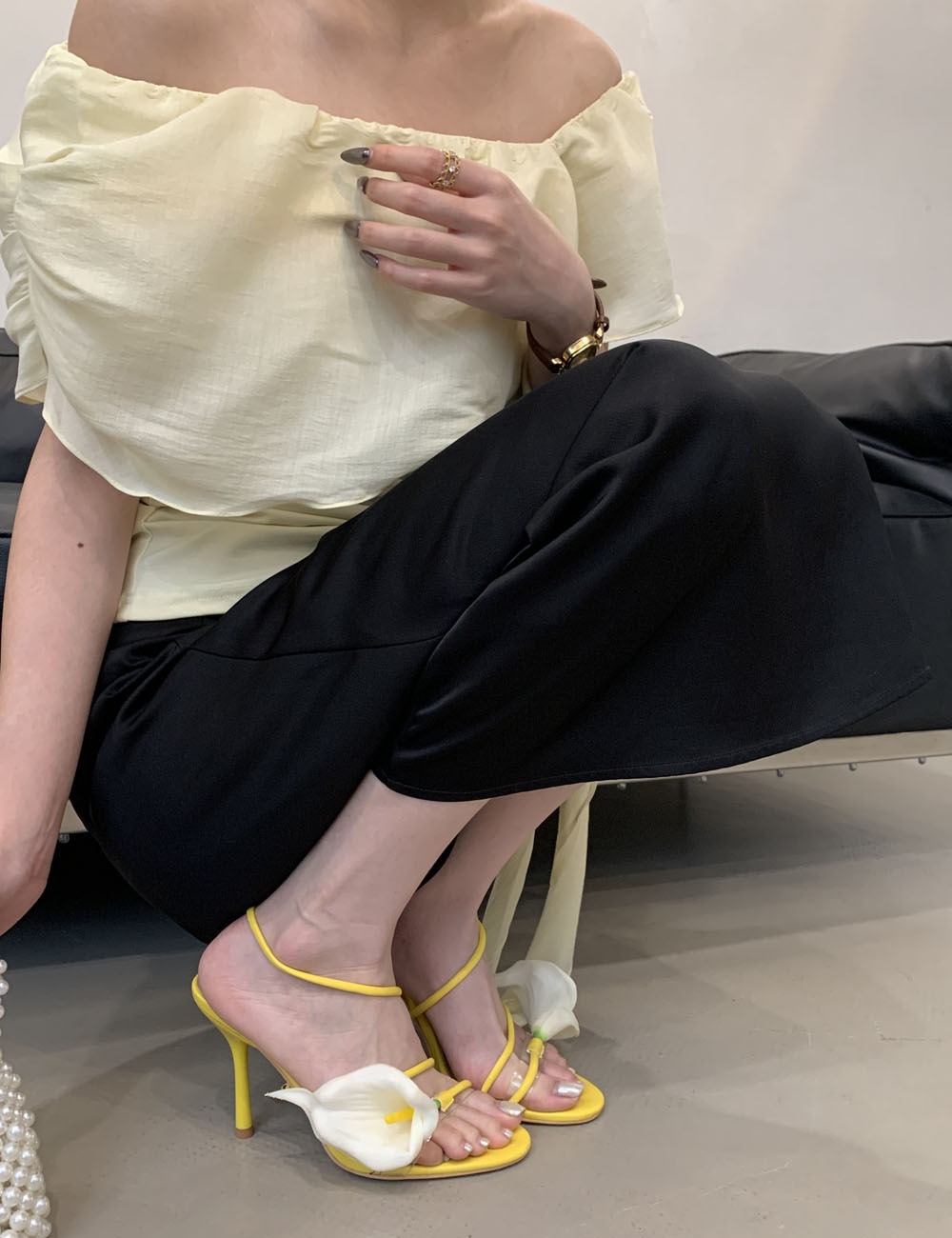 Stereoscopic summer sexy open toe high-heeled sandals for women