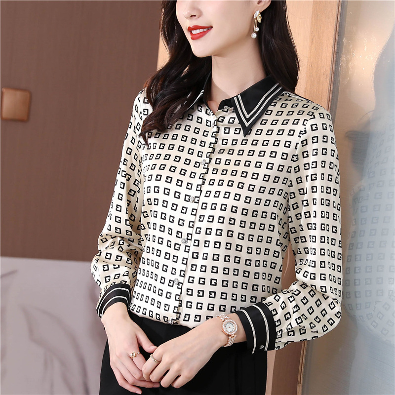 Loose shirt spring and autumn tops for women