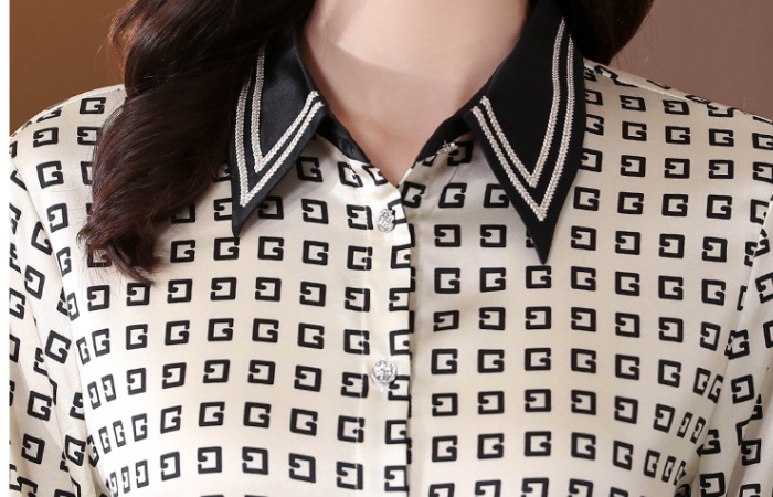 Loose shirt spring and autumn tops for women