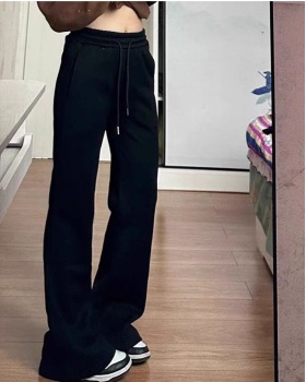 Speaker autumn casual pants slim micro speaker sweatpants