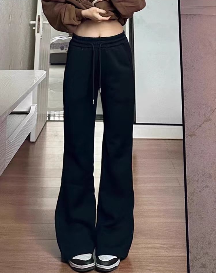 Speaker autumn casual pants slim micro speaker sweatpants