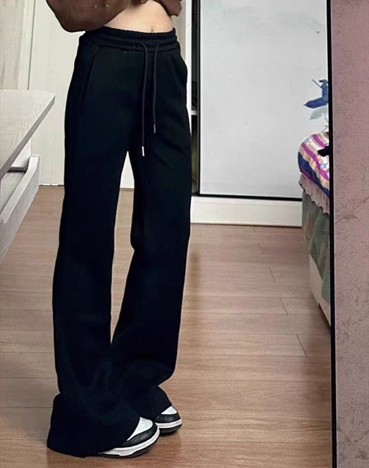 Speaker autumn casual pants slim micro speaker sweatpants