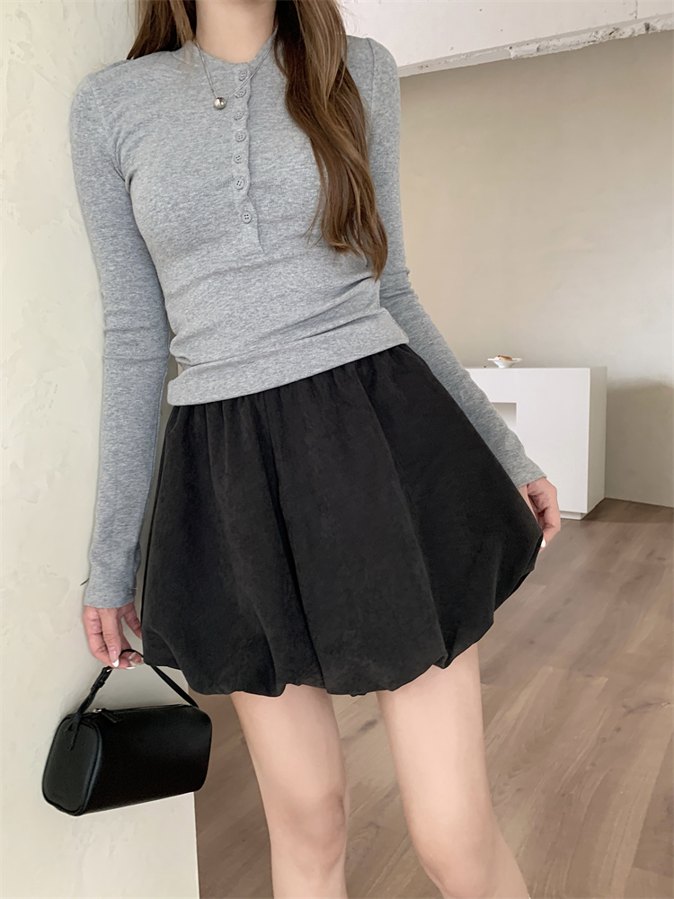 Slim skirt A-line bud skirt